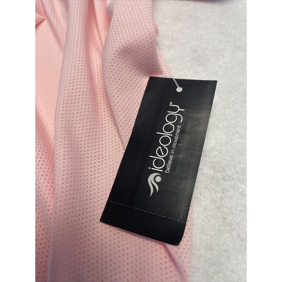 New Ideology Girls Layered  Look Active Tank Pink Over Multi Color XL Size 16 - Picture 7 of 8